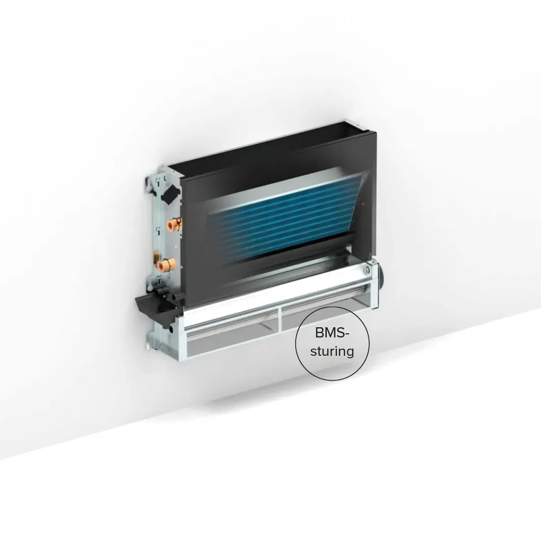 Jaga - Briza 12 Wand Inbouw - JDPC BMS 0-10V regeling 4 Pijps - 380x520mm - 1468 Watt